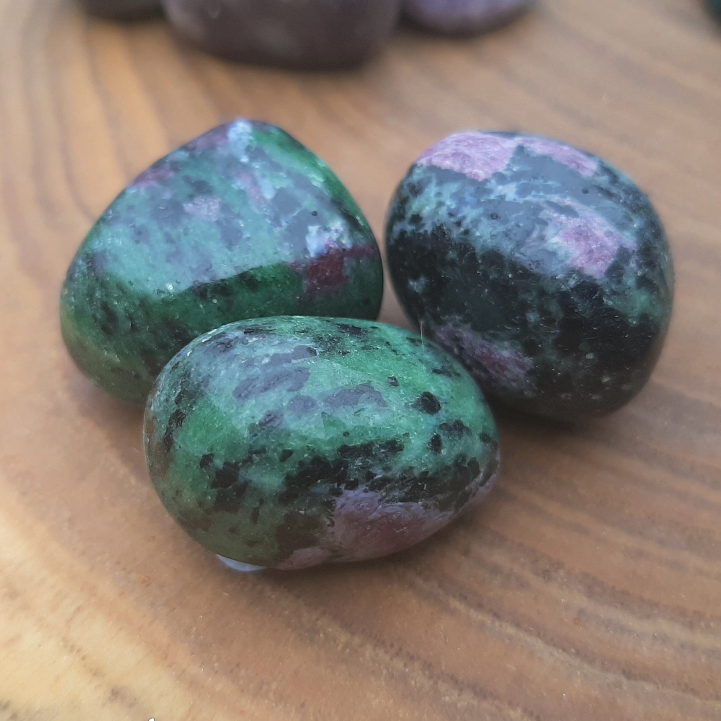 Ruby in Zoisite Tumblestone (M)