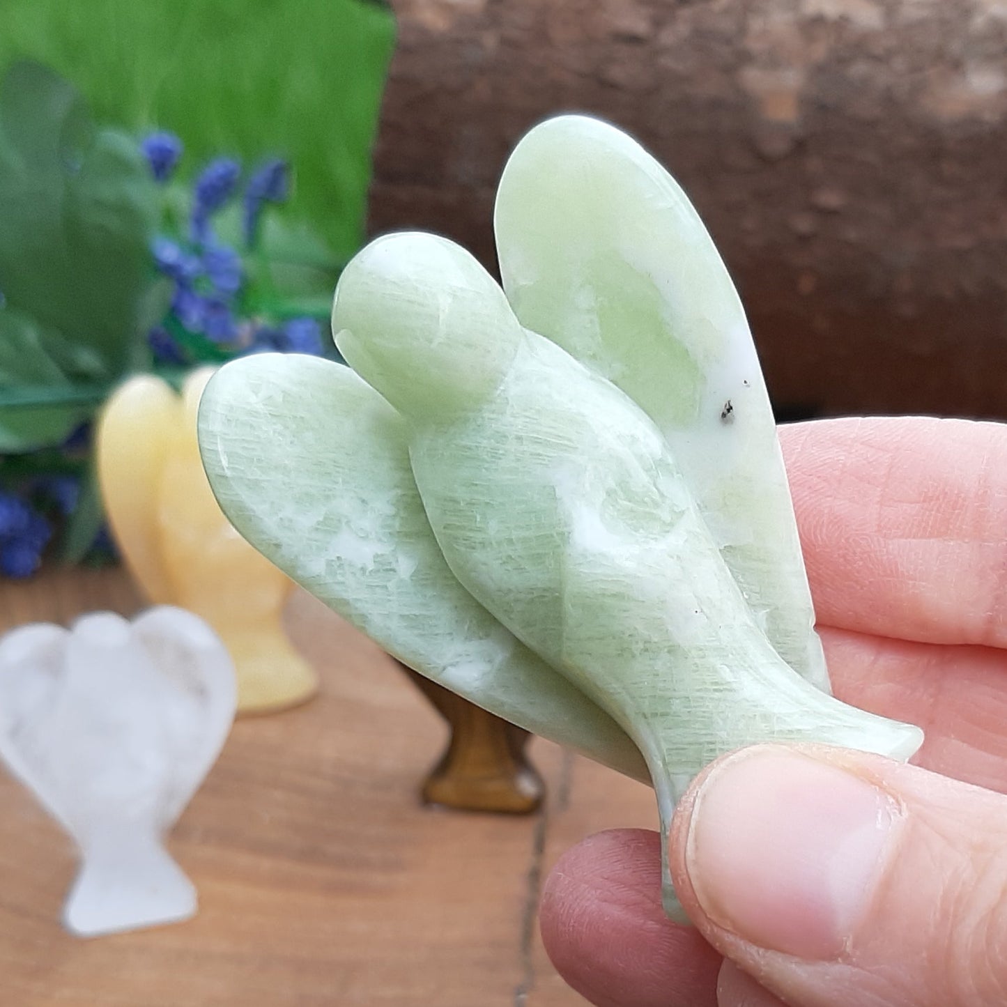 Green Jade Angel 5cm