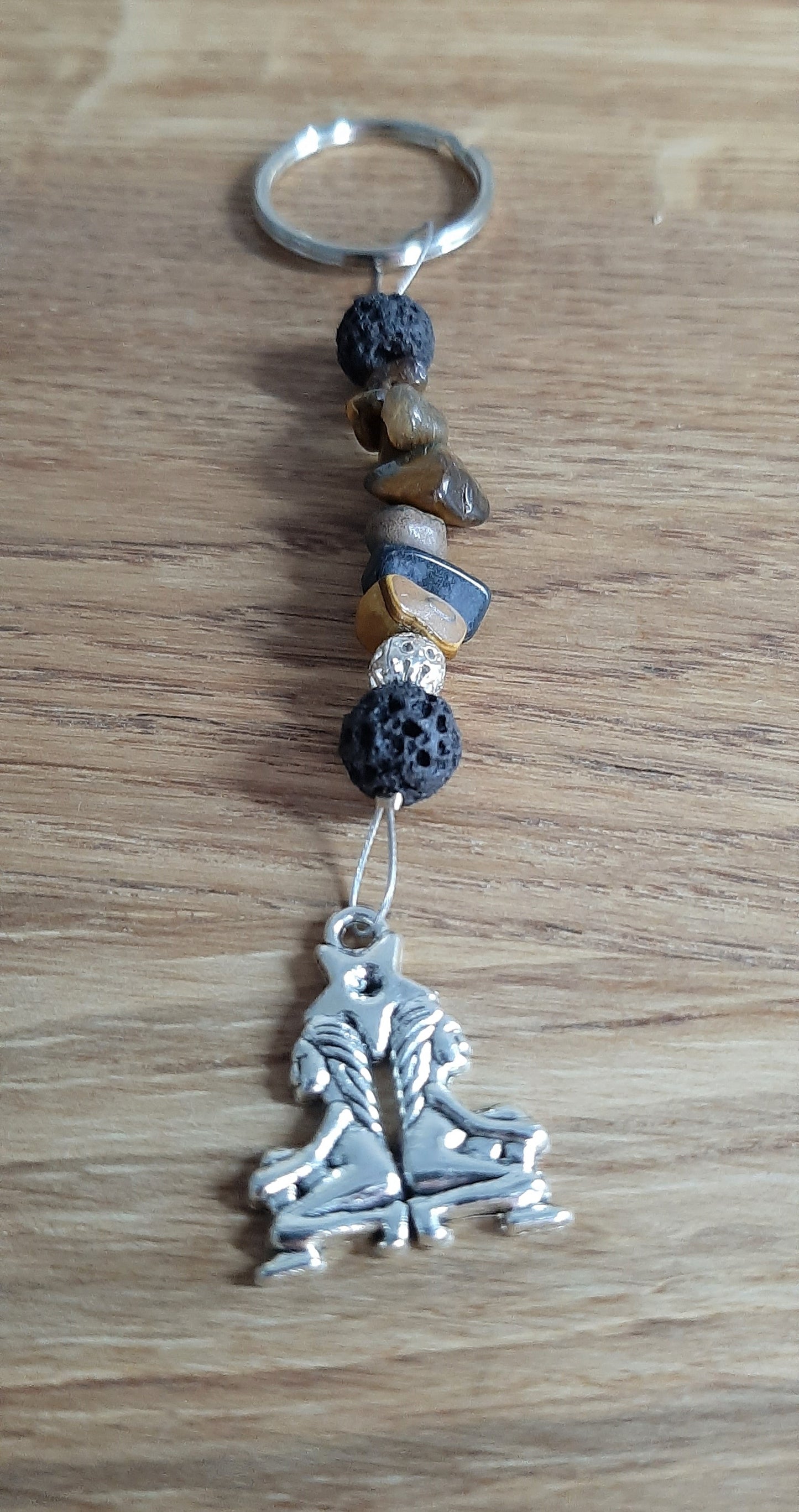 Horoscope Gemstone Keyring