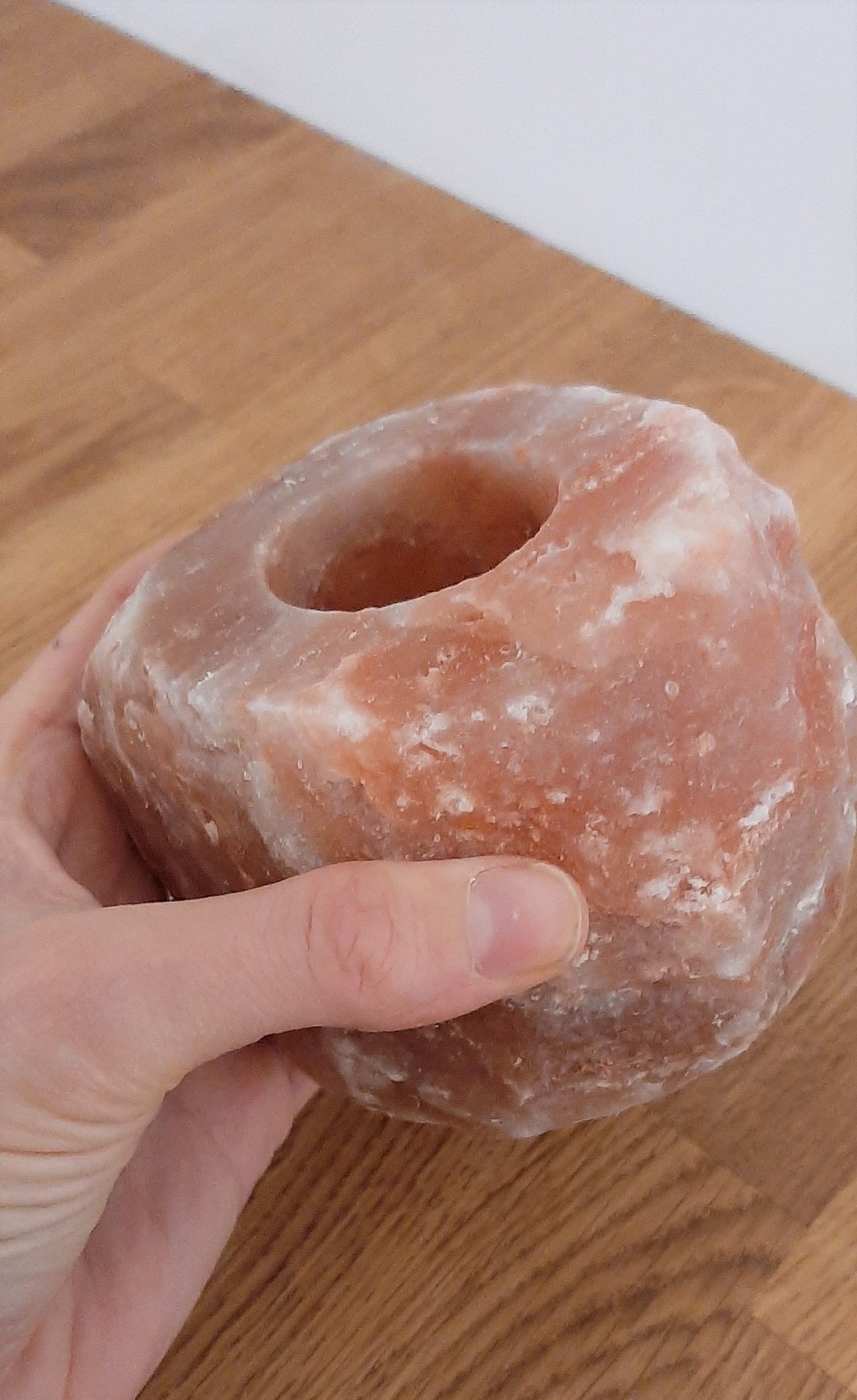 Himalayan Salt Candle Holder