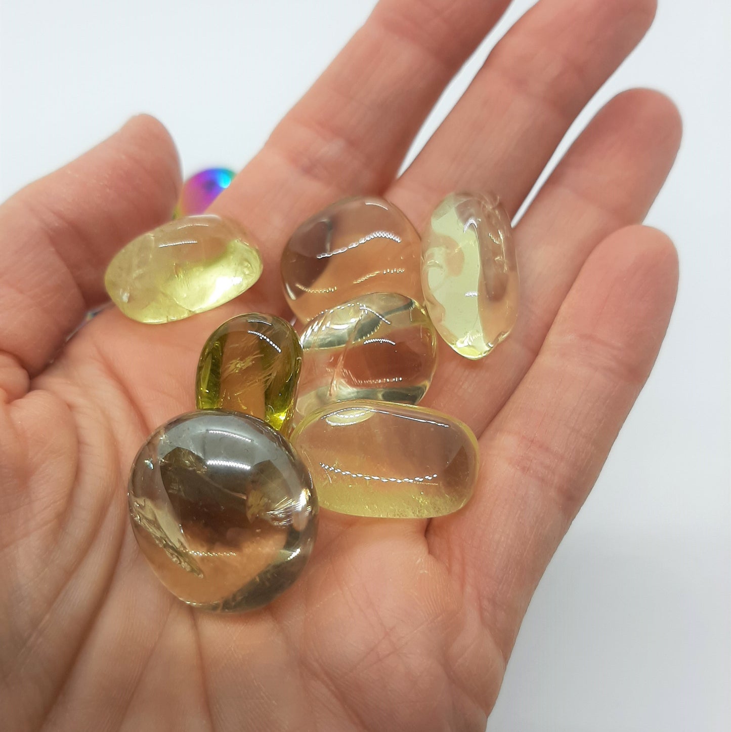 Lemon Quartz Tumblestone (S/M)