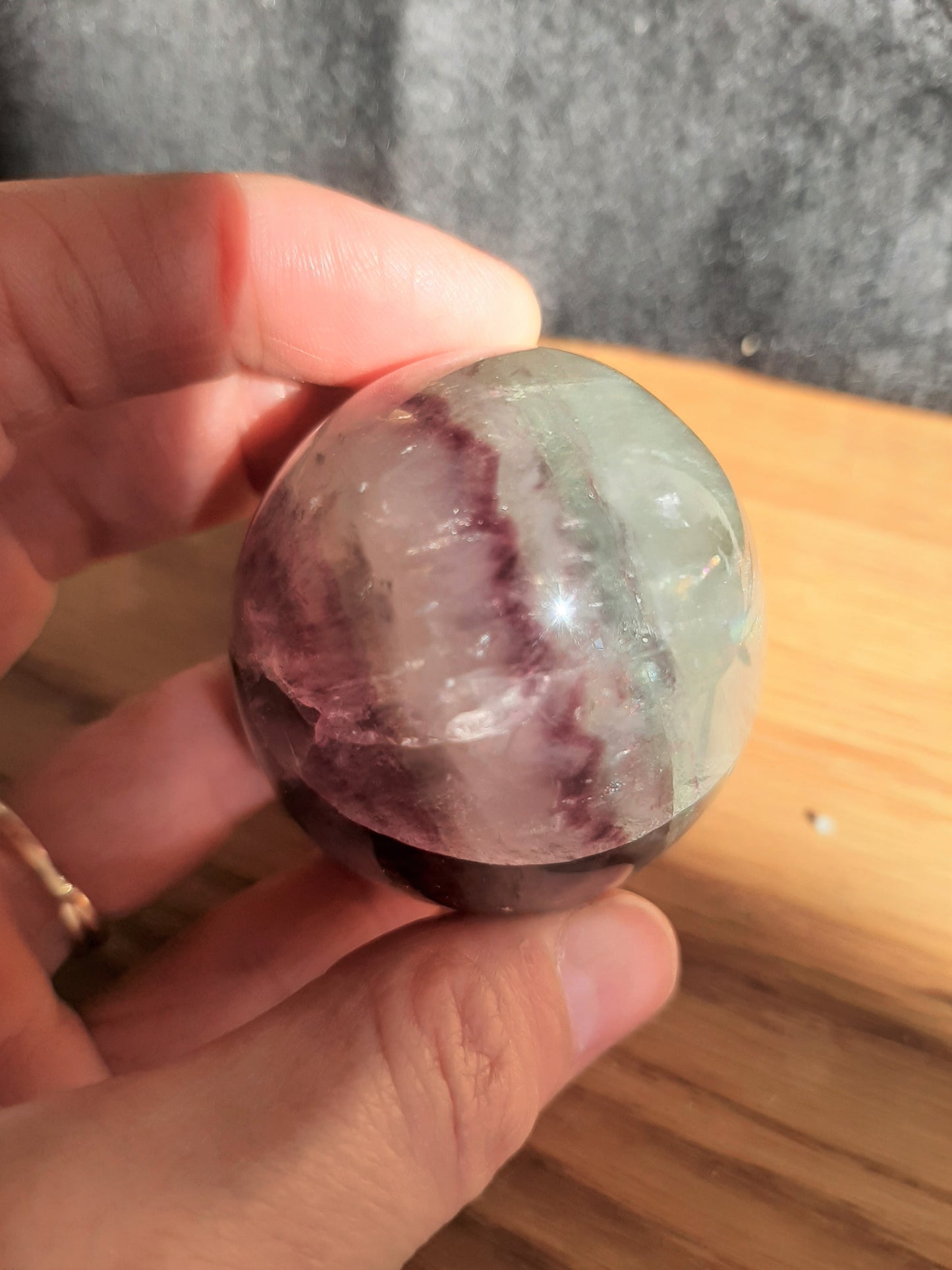 Fluorite Egg 6cm
