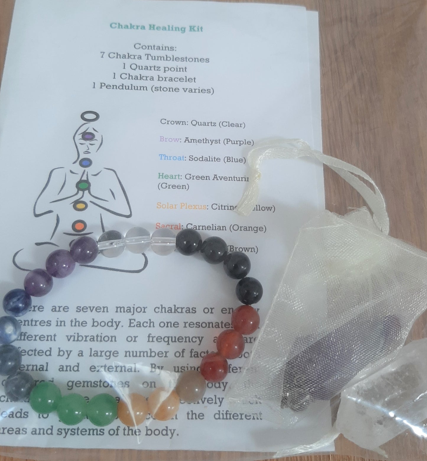 Chakra Healing Crystal Gift Pack