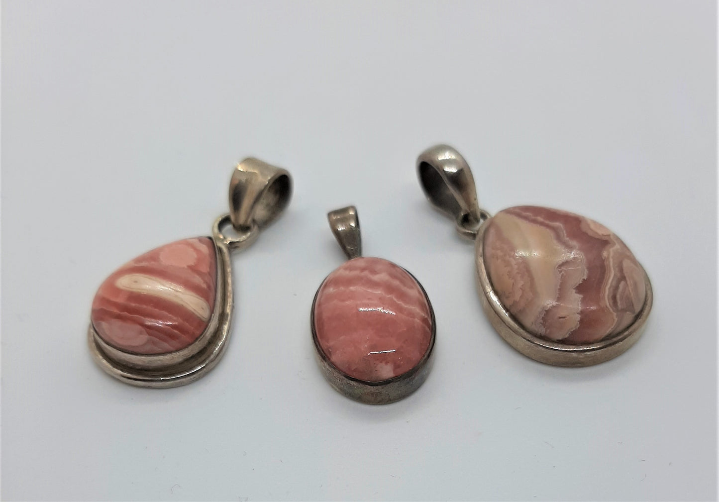 Rhodocrosite 925 Silver Pendant
