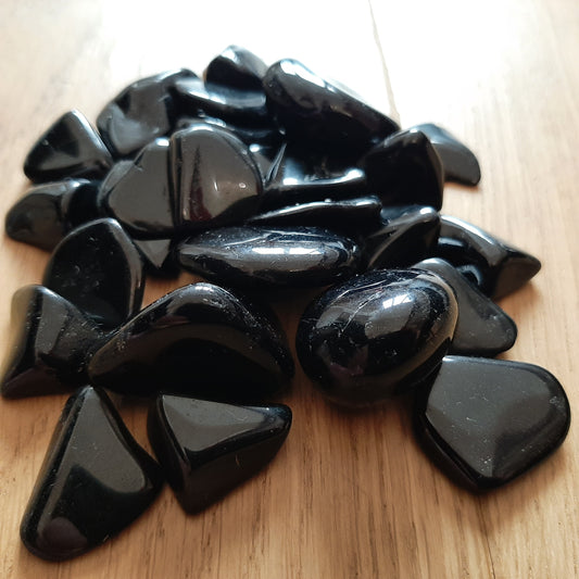 Black Tourmaline Tumblestones (S/M)