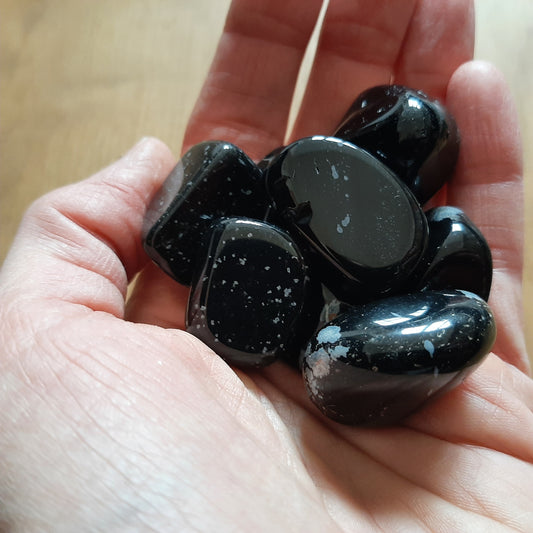 Snowflake Obsidian Tumblestones (M)