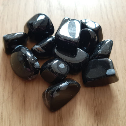 Snowflake Obsidian Tumblestones (M)