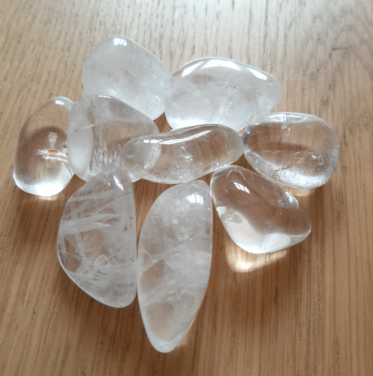 Clear Quartz Tumblestones (M)