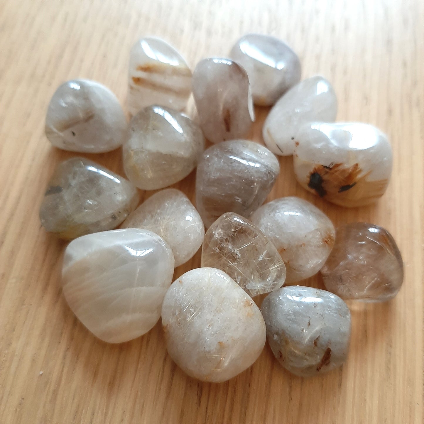 Rutilated Quartz Tumblestone (S)