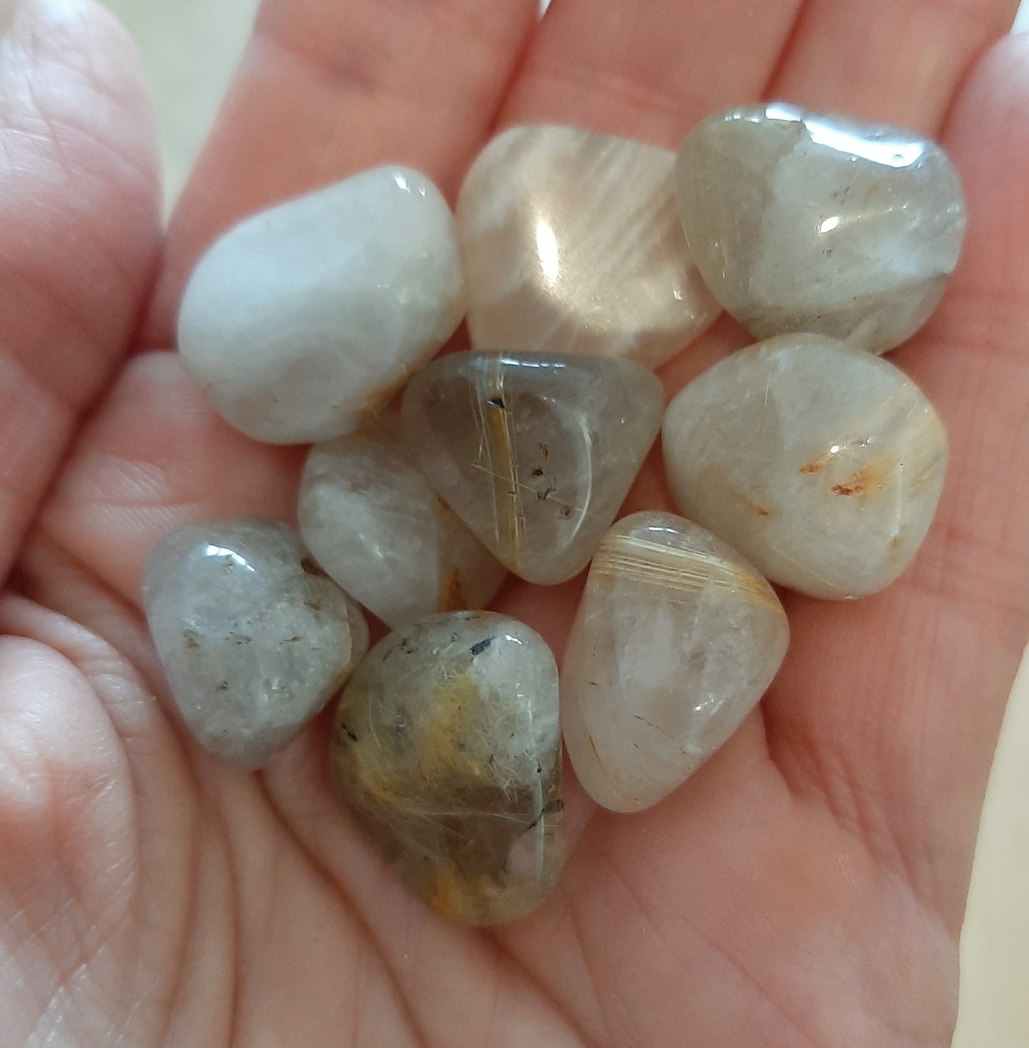 Rutilated Quartz Tumblestone (S)