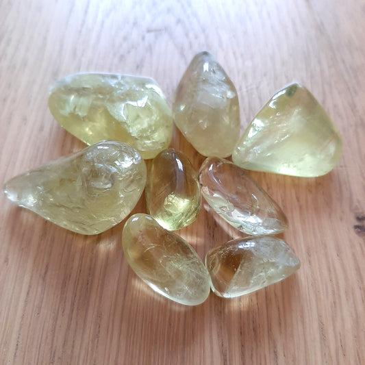 Lemon Quartz tumblestones