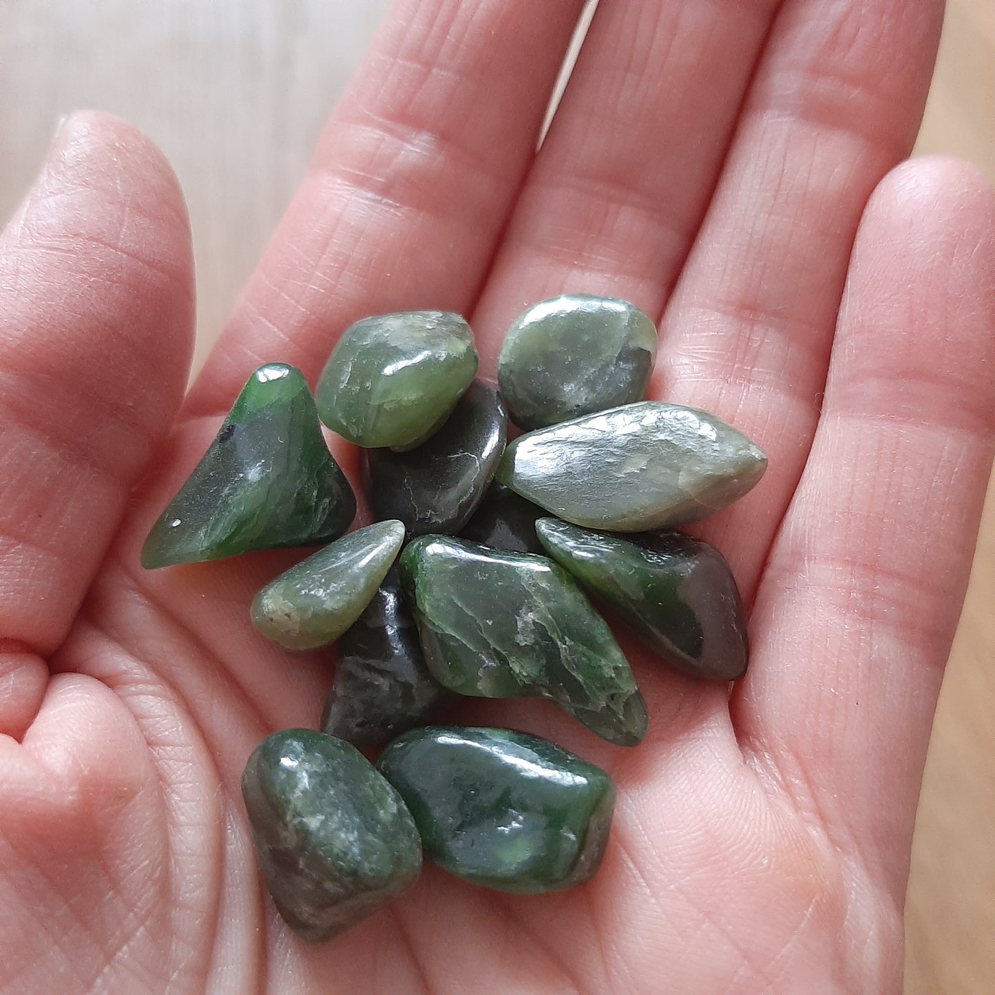 Nephrite Jade Tumblestone (S)