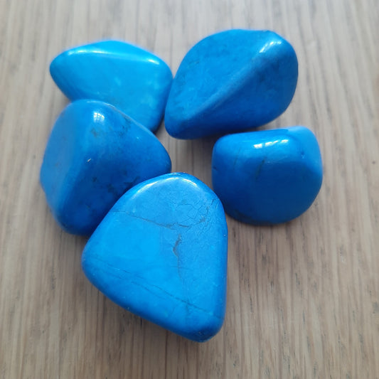 Blue Howlite Tumblestones