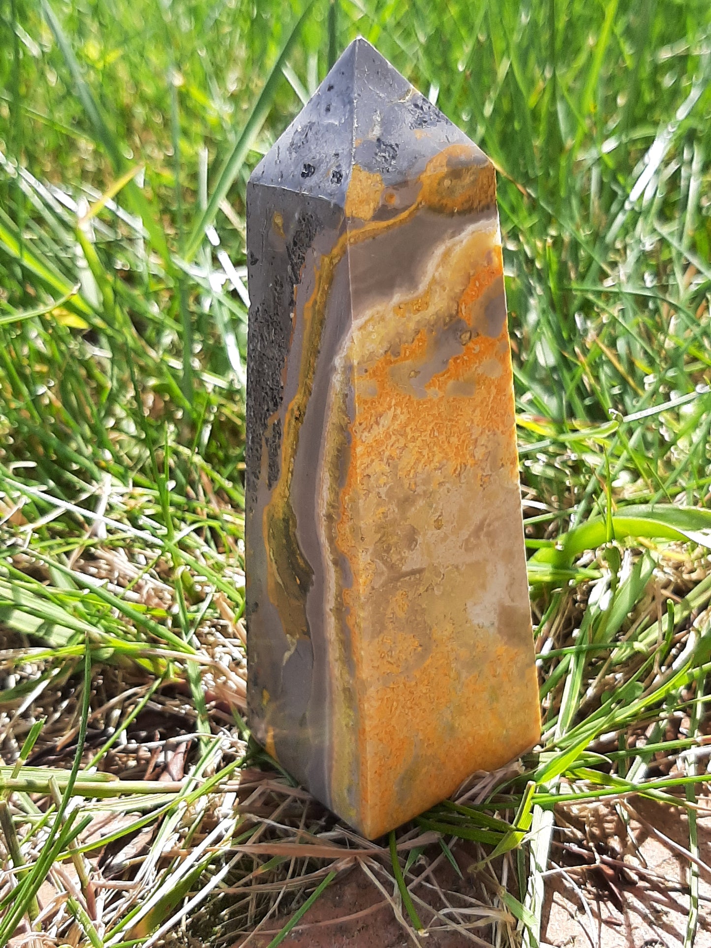 Bumblebee Jasper Tower 10cm