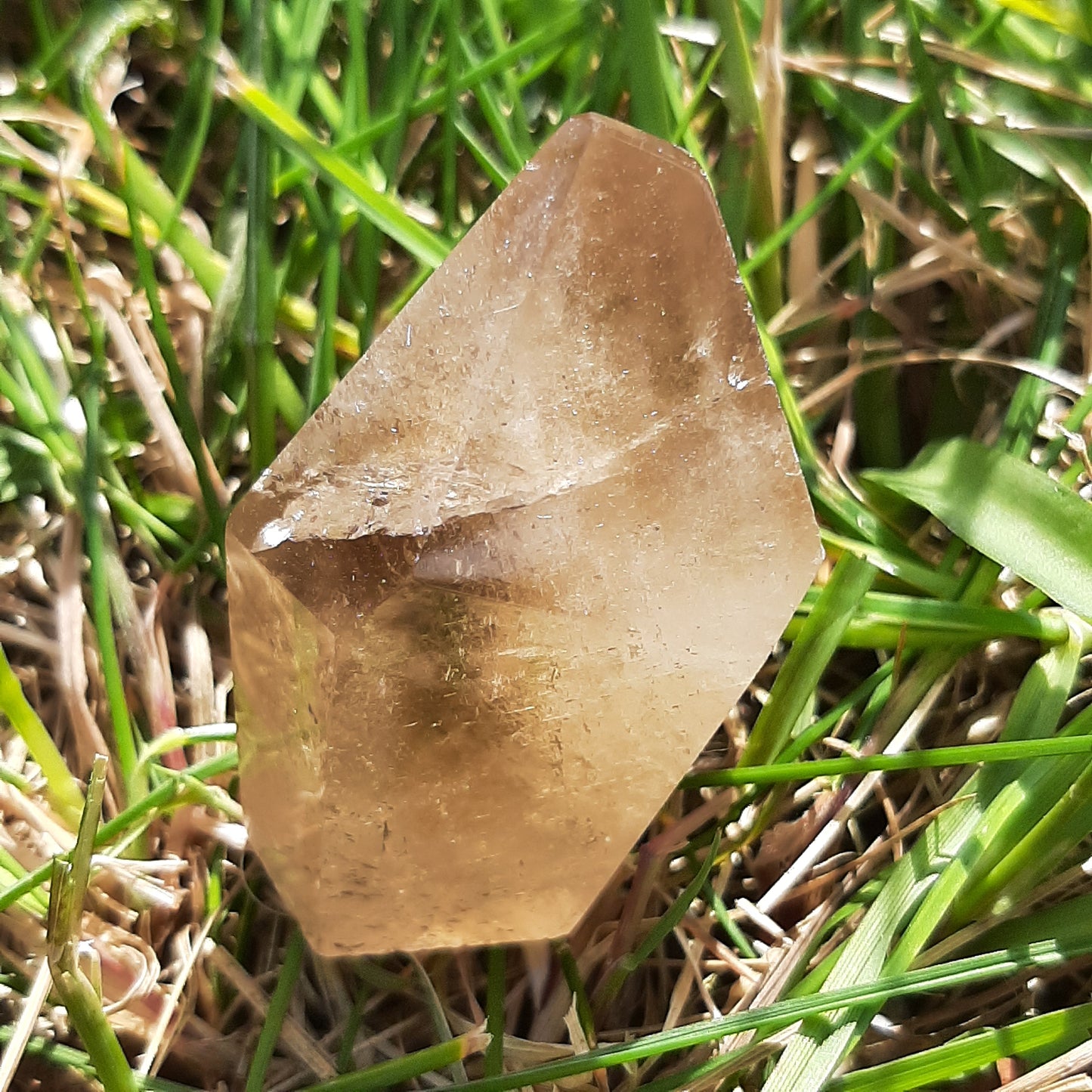 Natural Citrine Point 4cm