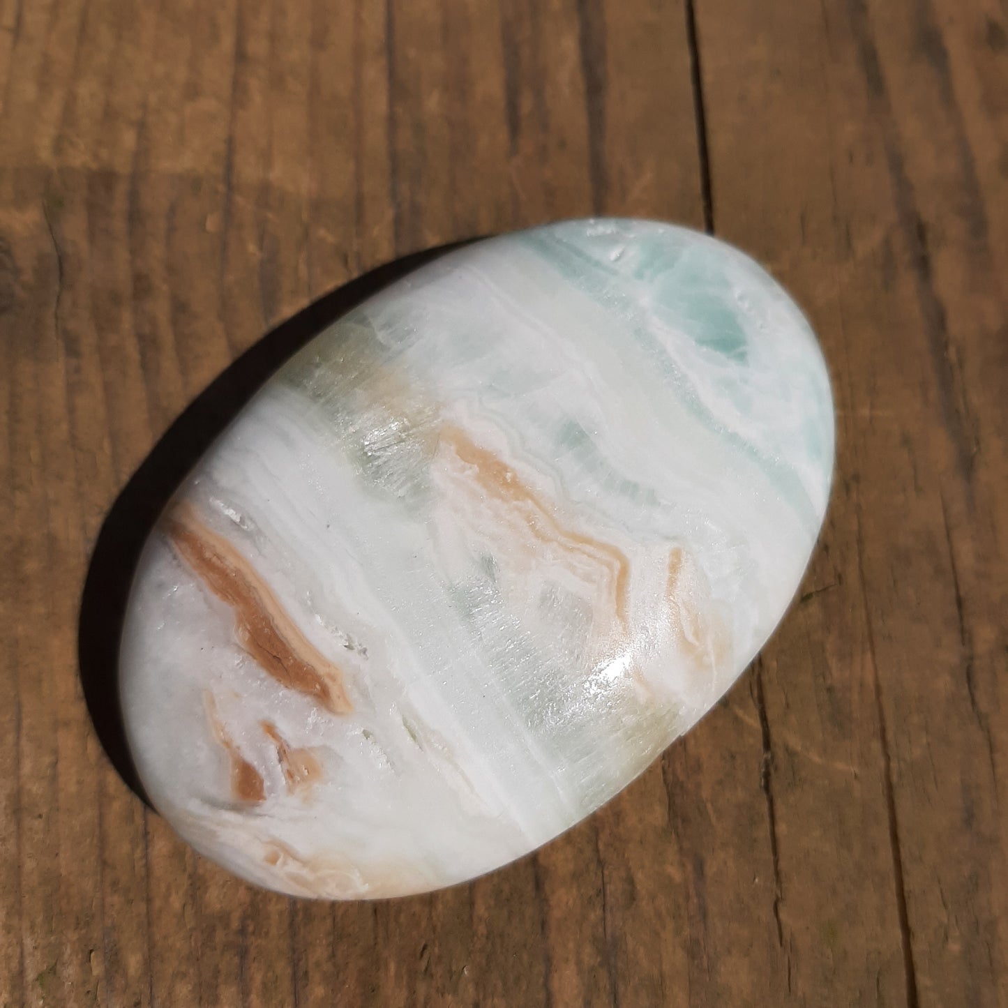 Caribbean Calcite Palmstone 8cm