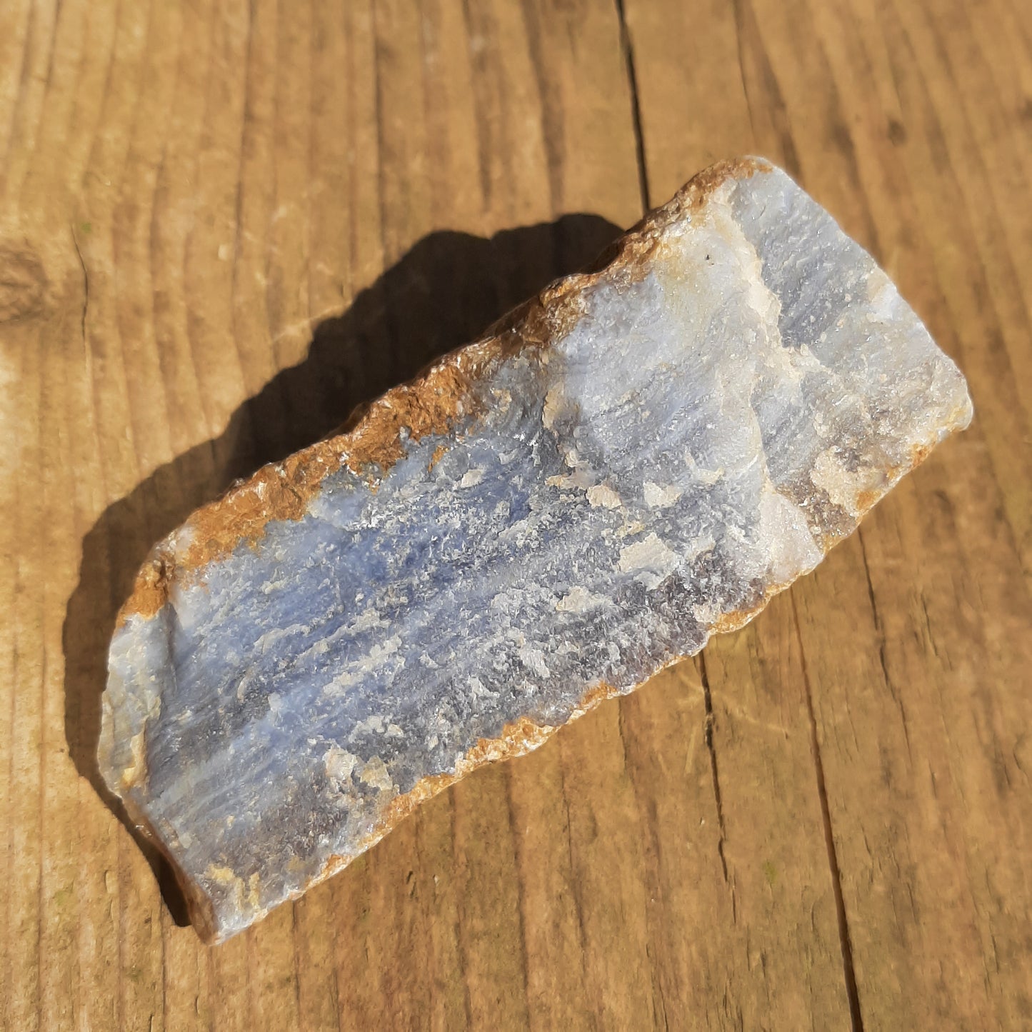 Raw Blue Lace Agate 10cm