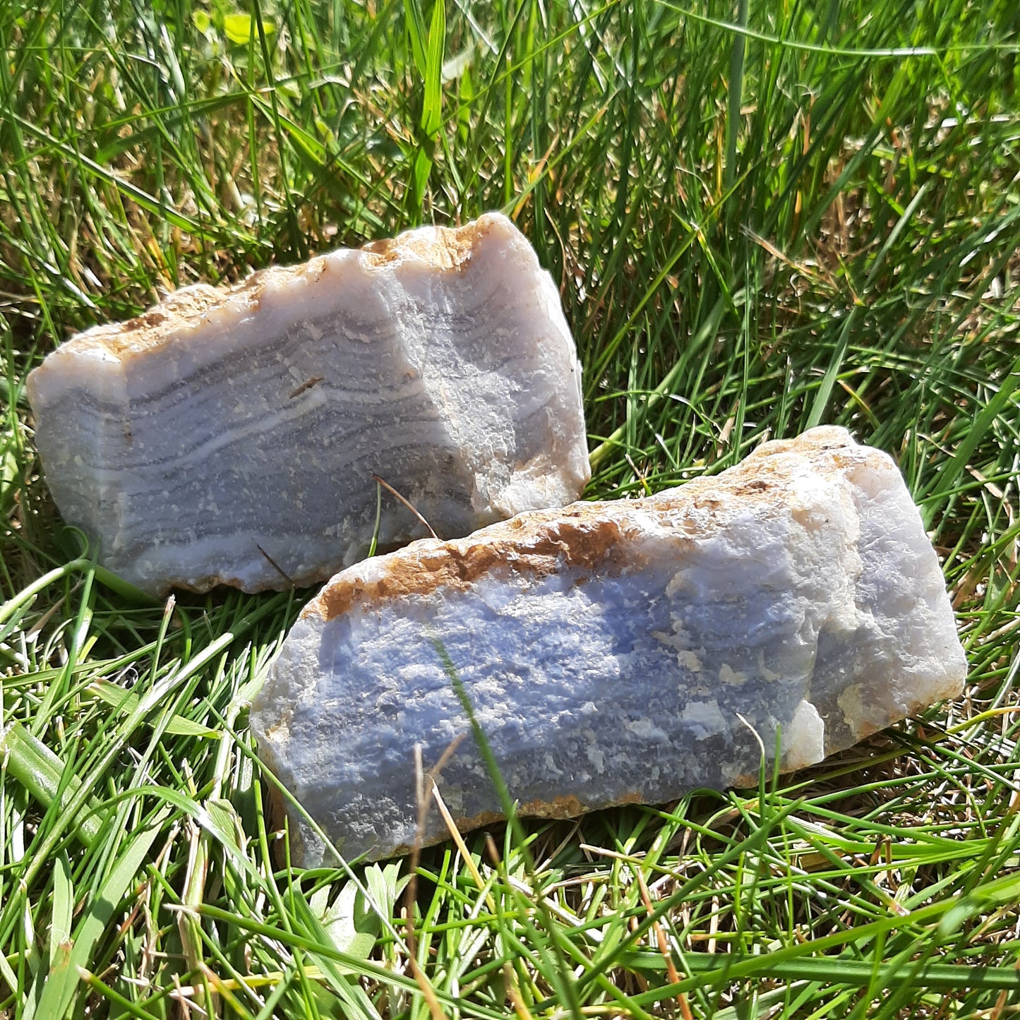 Raw Blue Lace Agate 10cm