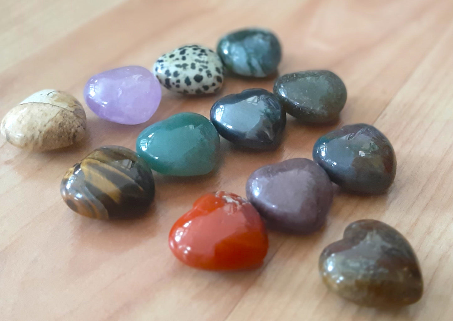 Gemstone Heart 2.5cm