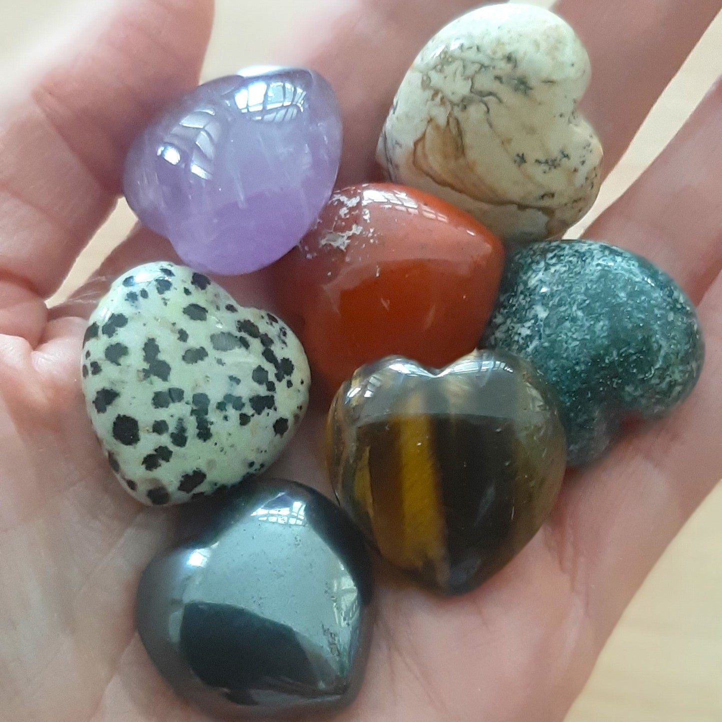 Gemstone Heart 2.5cm