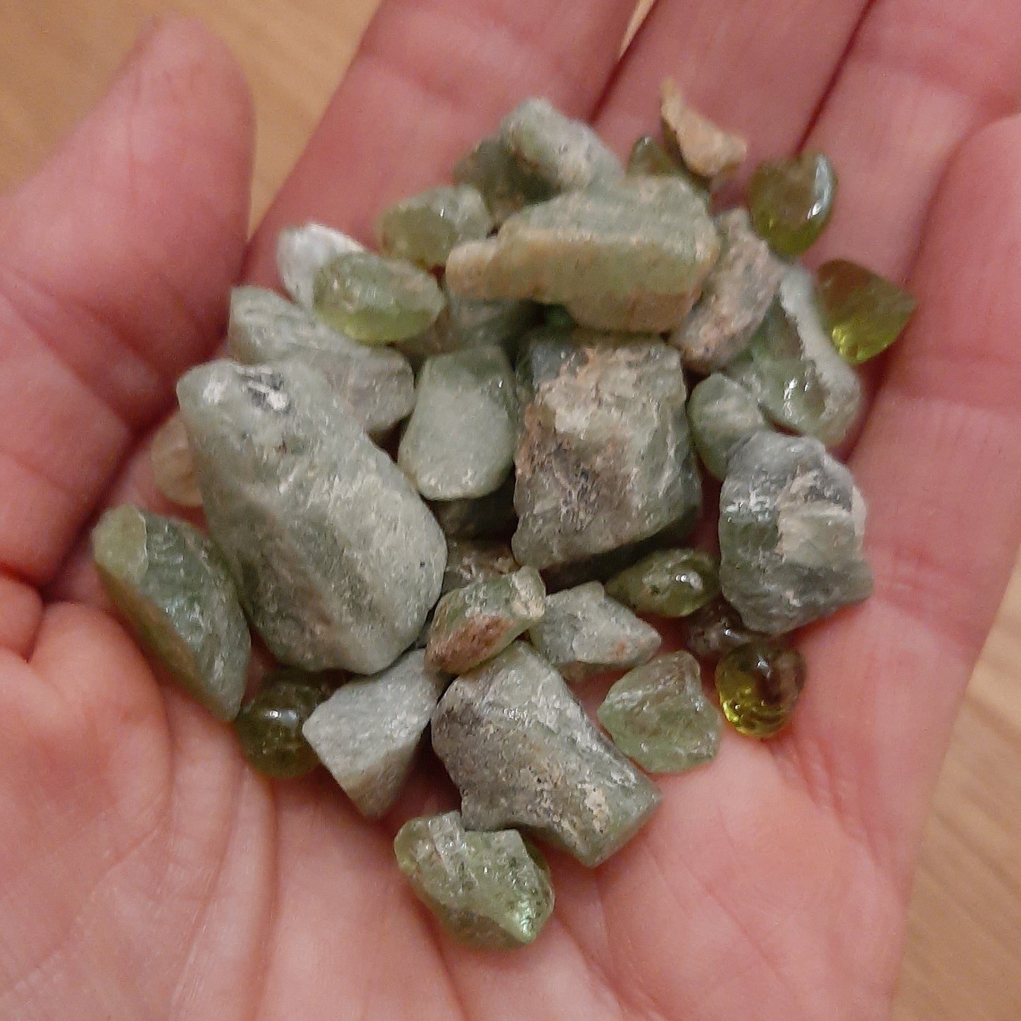 Peridot Raw Natural Piece (ES/S/M)