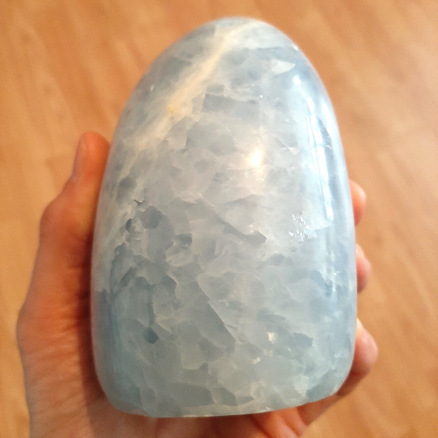 Blue Calcite Freeform