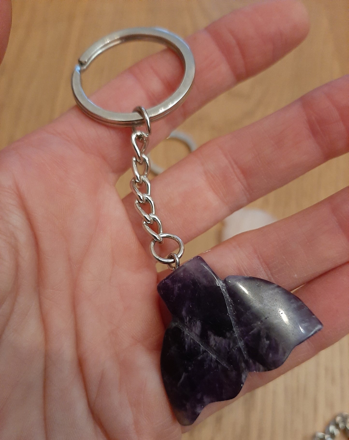 Dolphin Tail Keyring