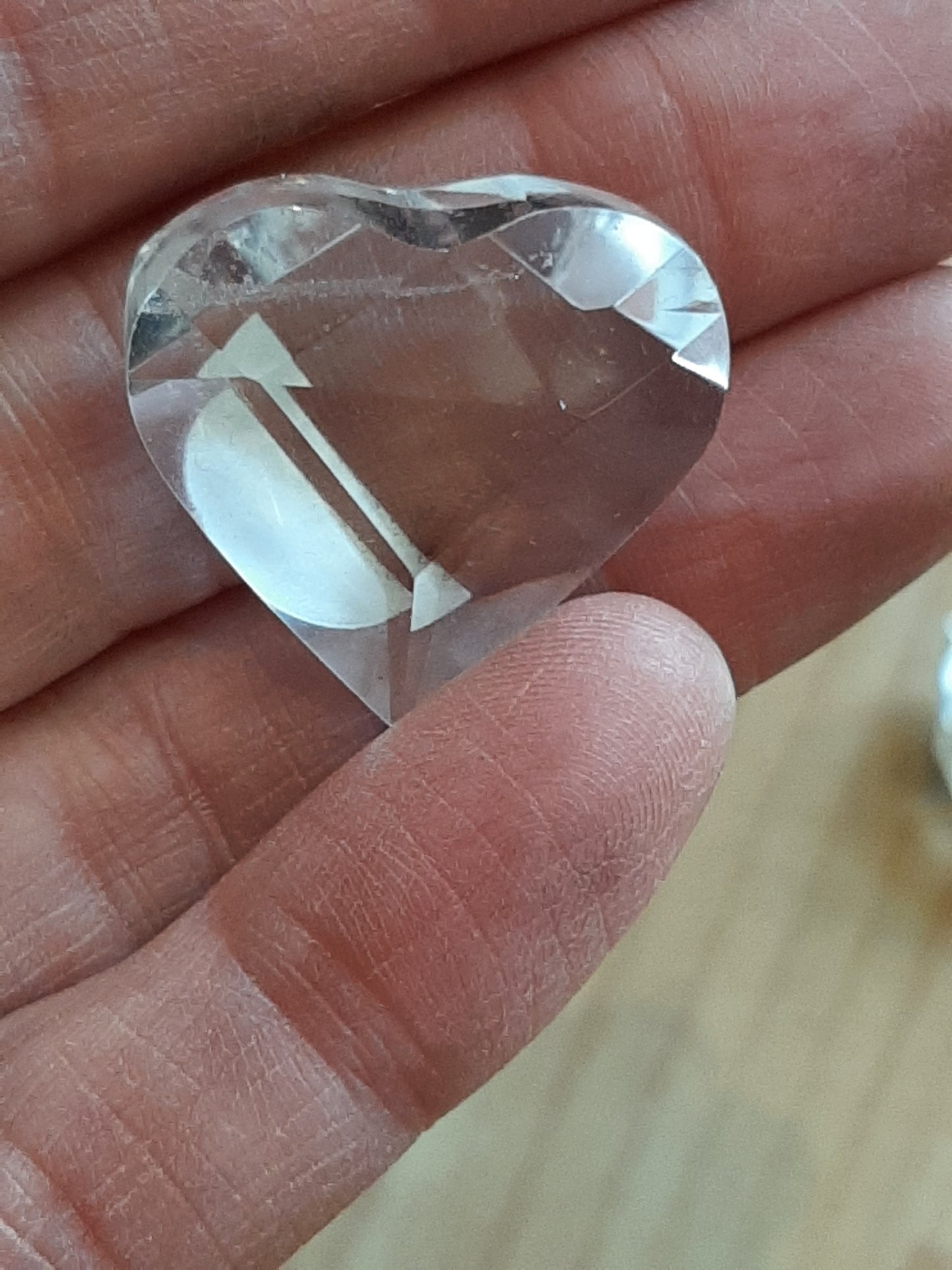 Faceted Quartz Piece 2.5cm