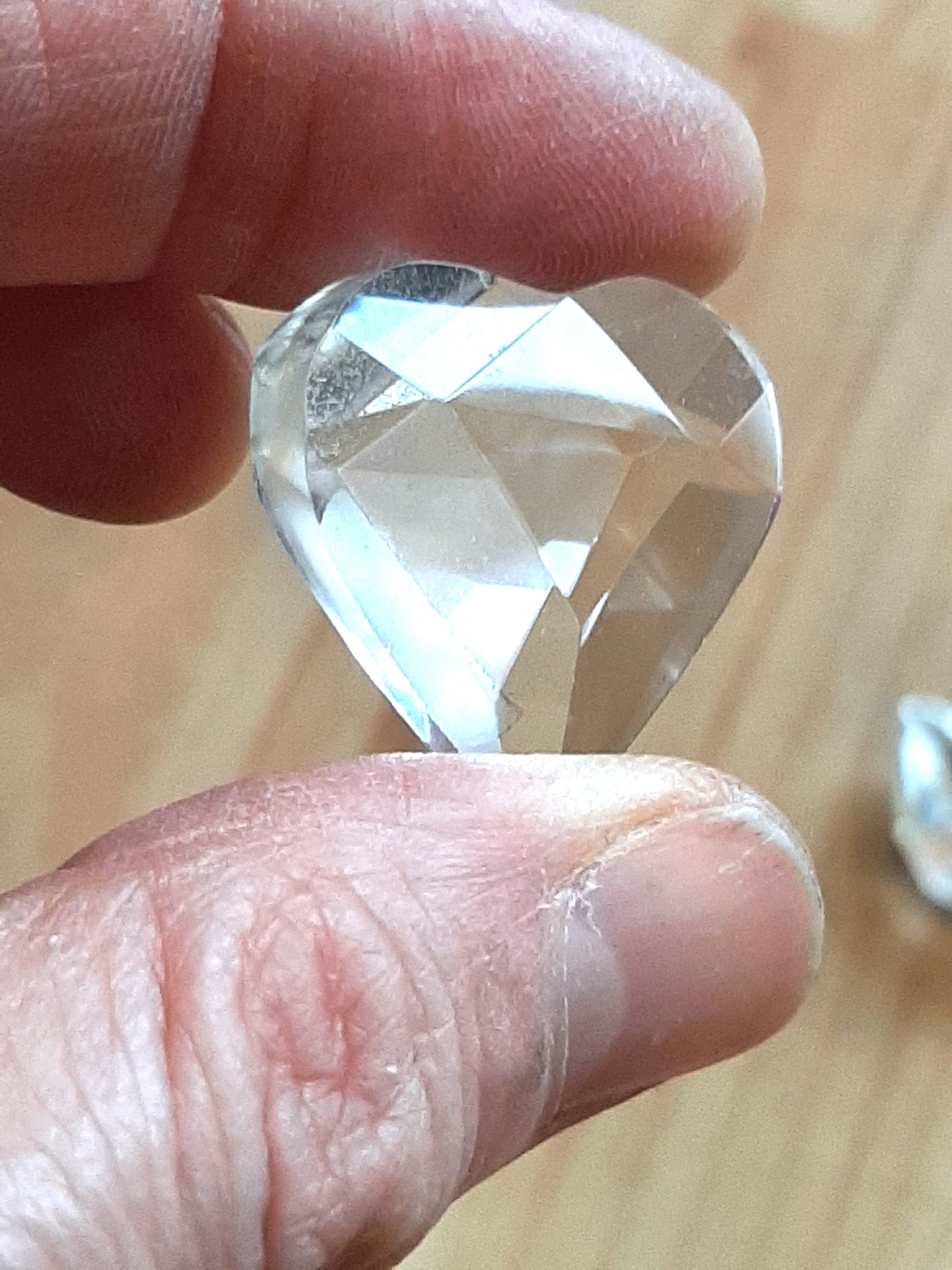 Faceted Quartz Piece 2.5cm