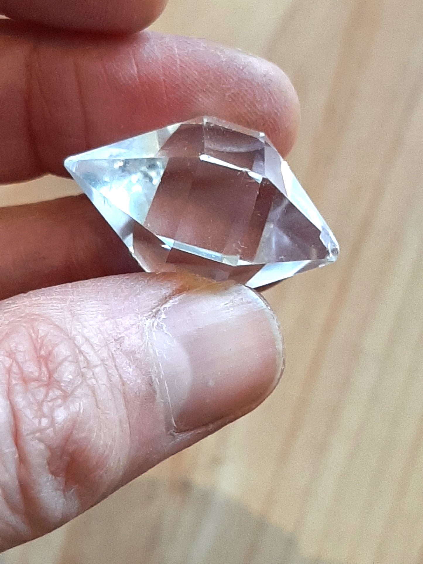 Faceted Quartz Piece 2.5cm