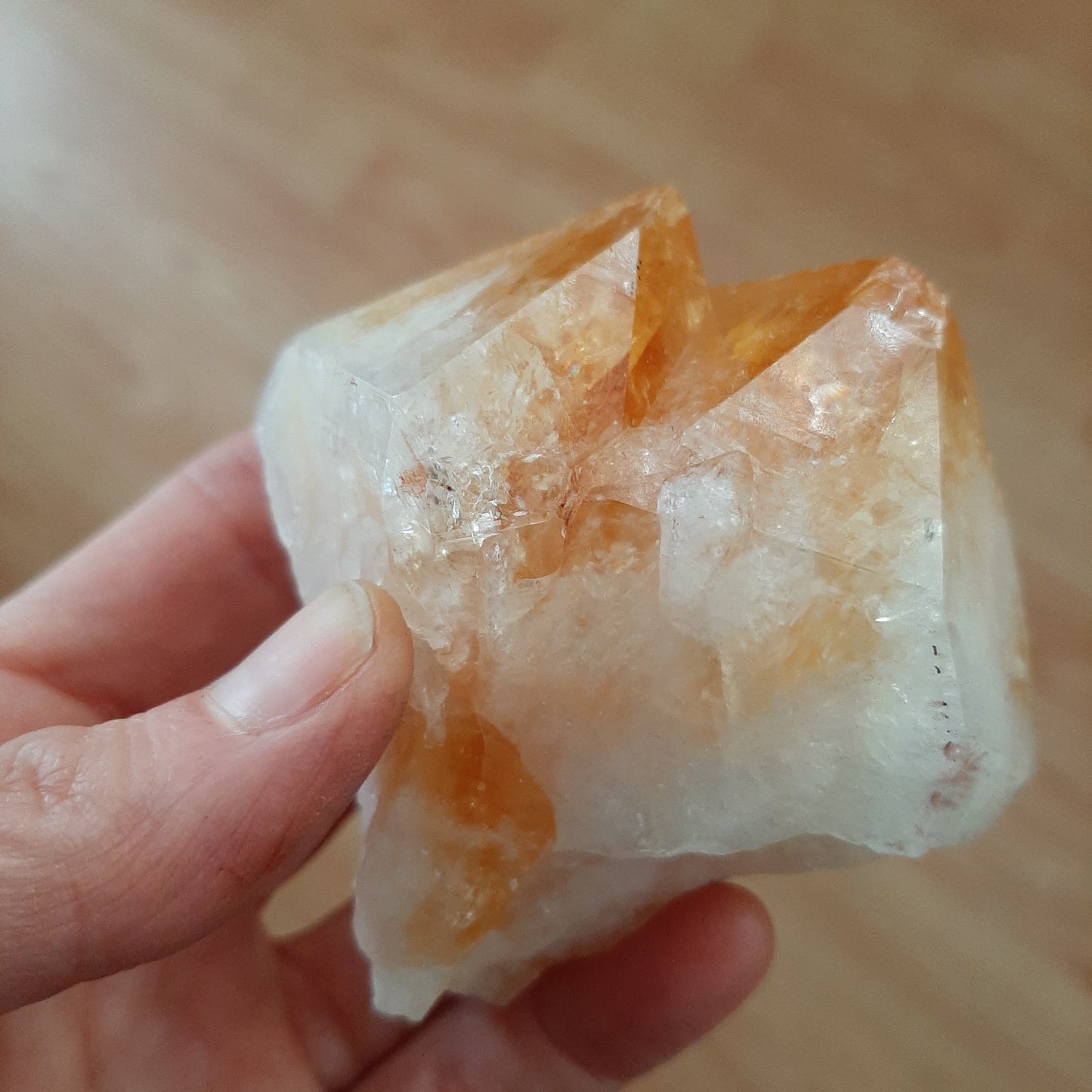 Citrine Double Point 8cm