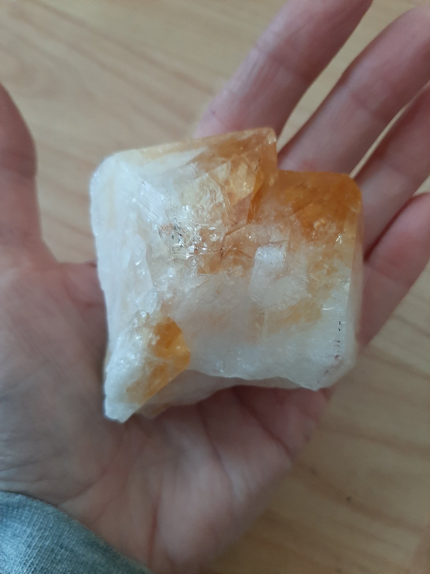 Citrine Double Point 8cm