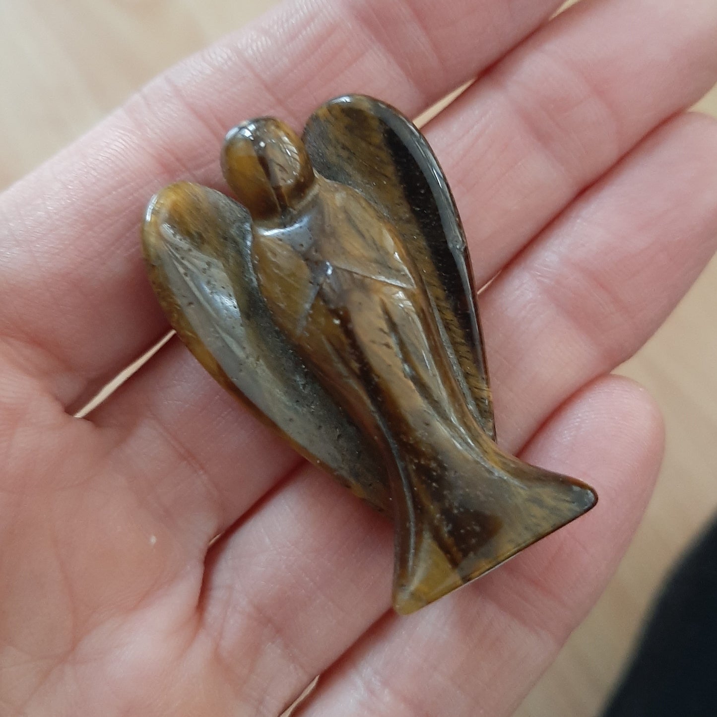 Tigers Eye Angel 4cm