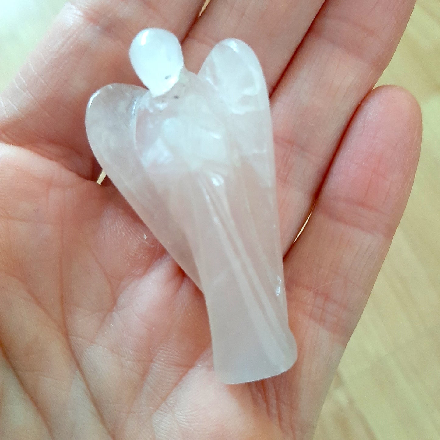 Rose Quartz Angel 5cm