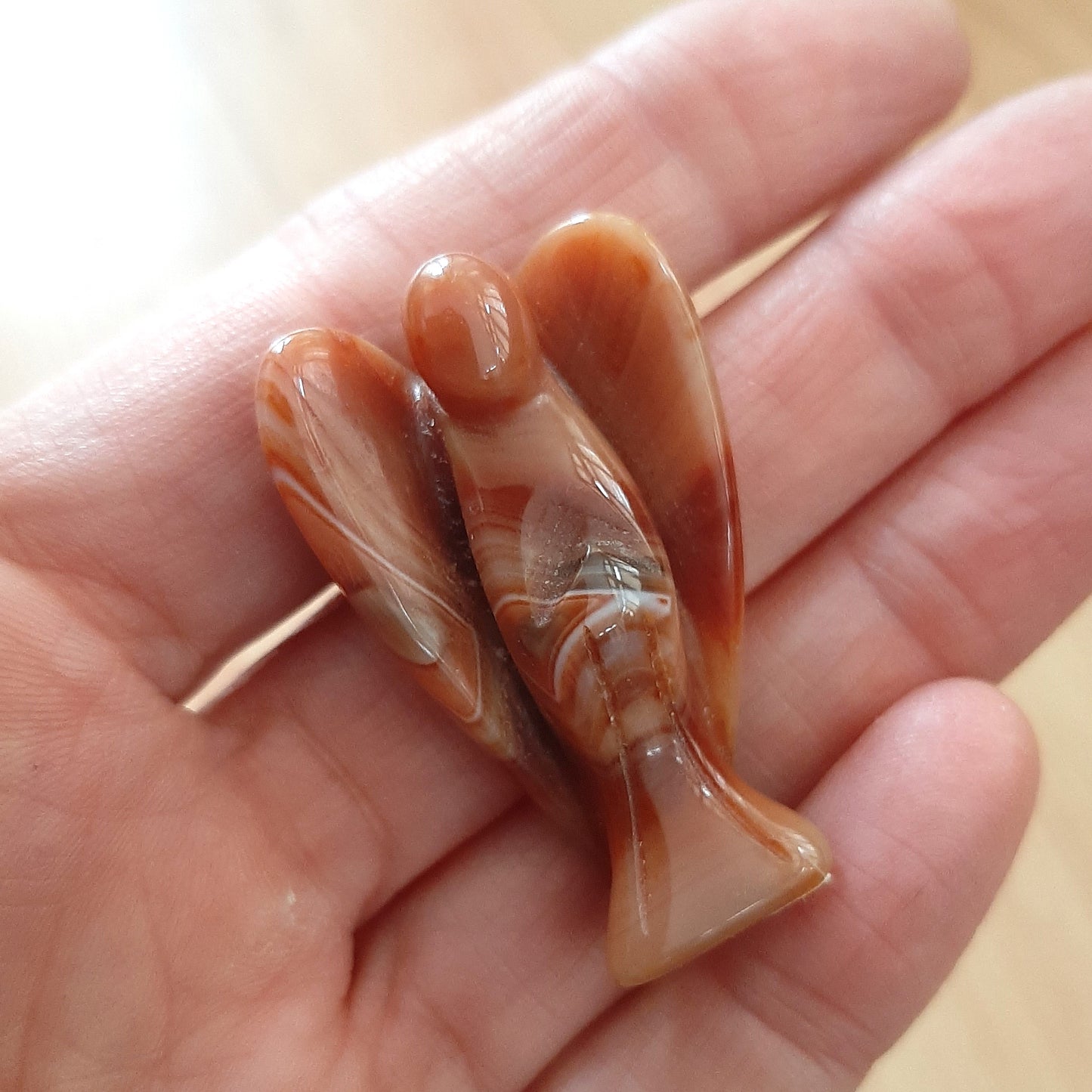 Carnelian Angel 4cm