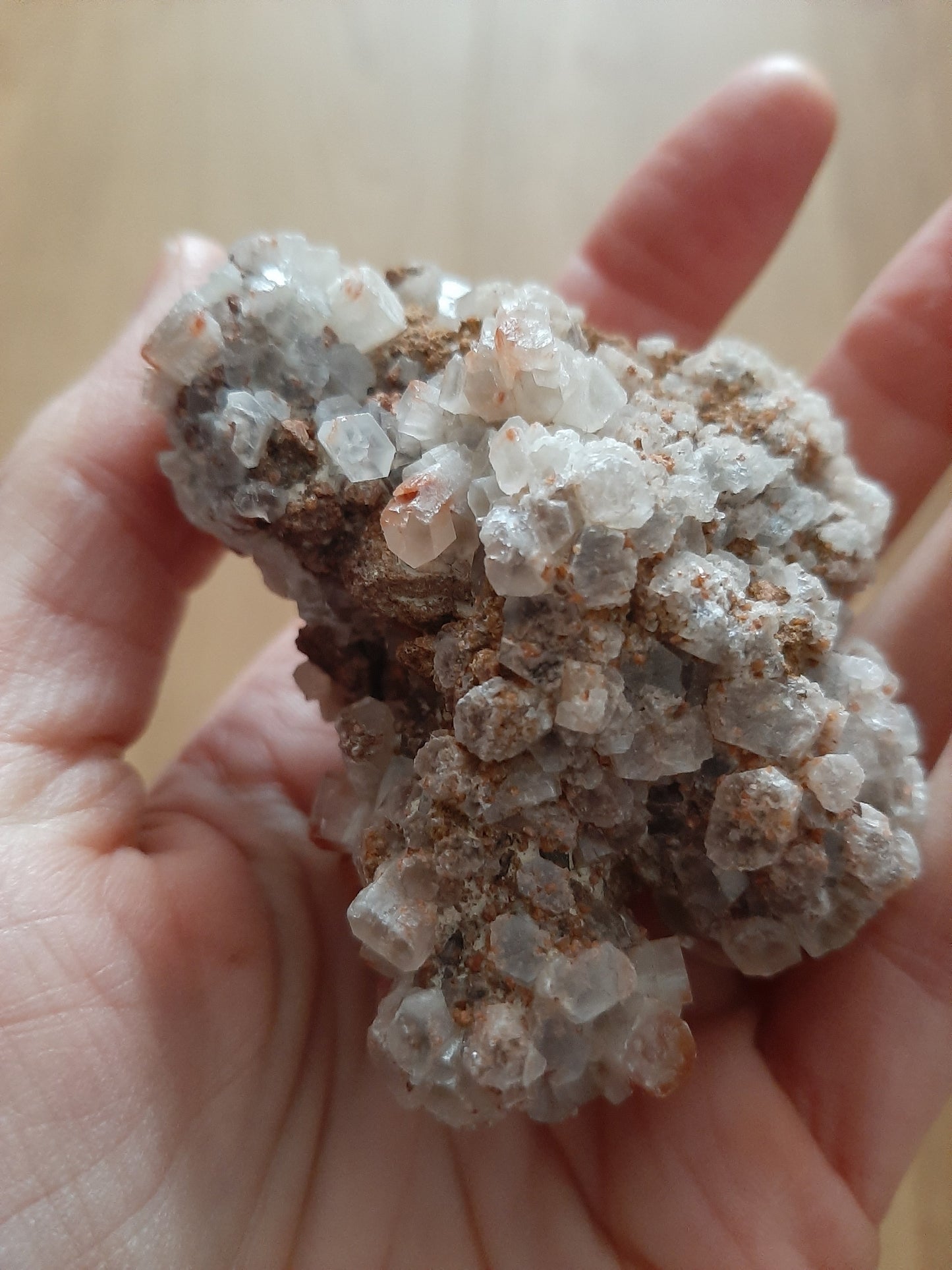 Aragonite Sputnik Cluster 6.5cm