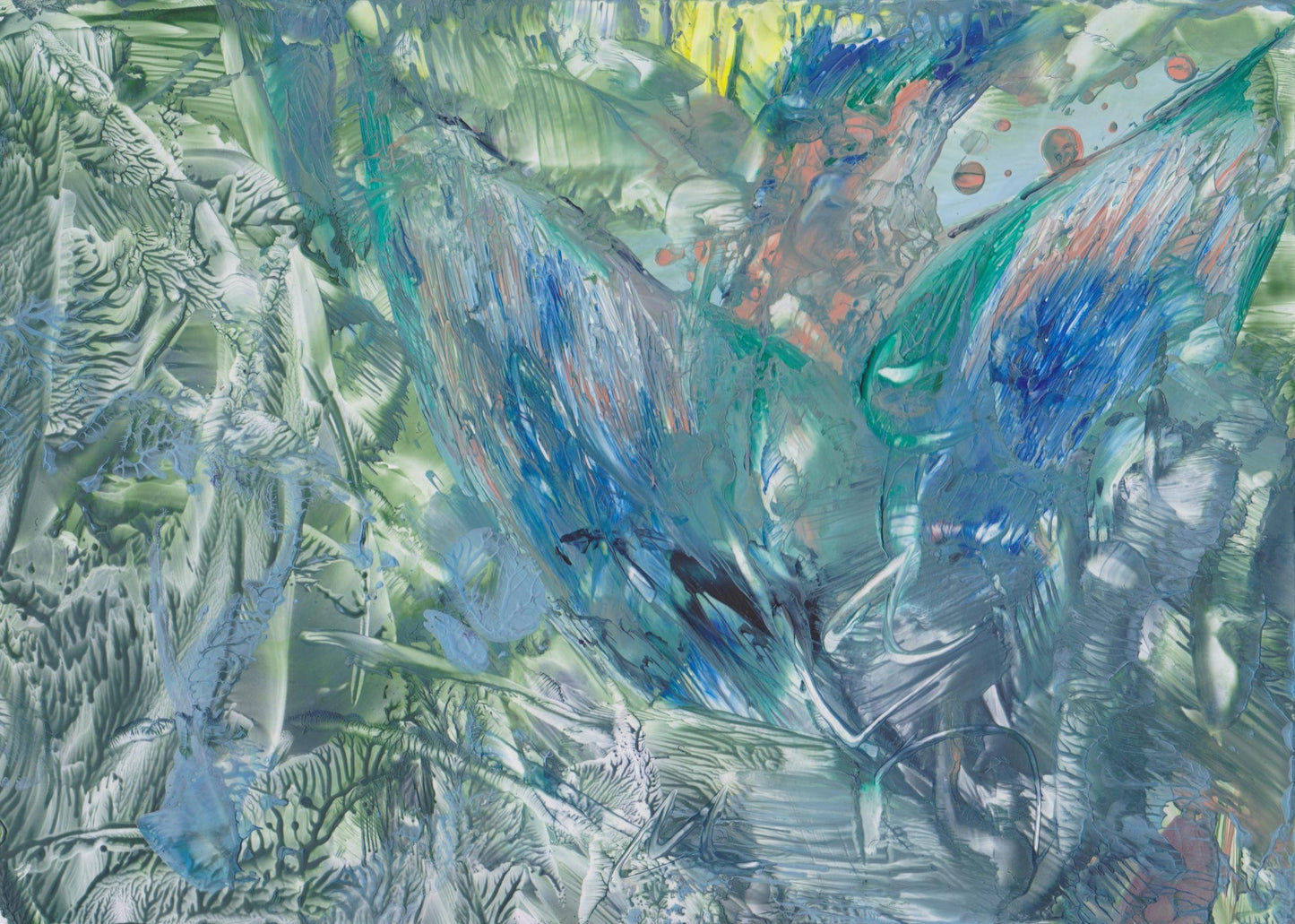 Unmounted Encaustic Wax Spiritual Art Print
