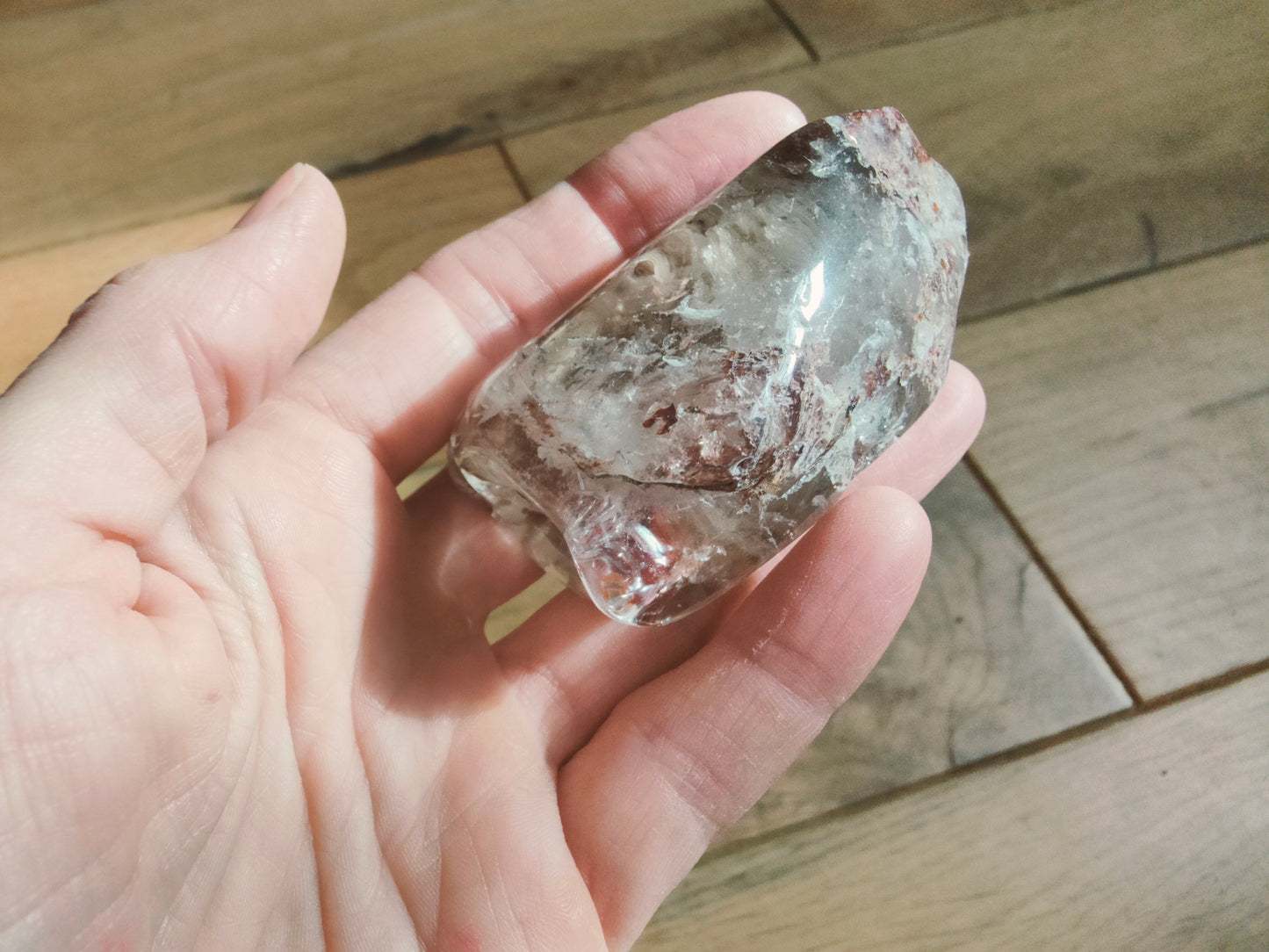 Shamanic Dream/Garden Amphibole Quartz 7.5cm
