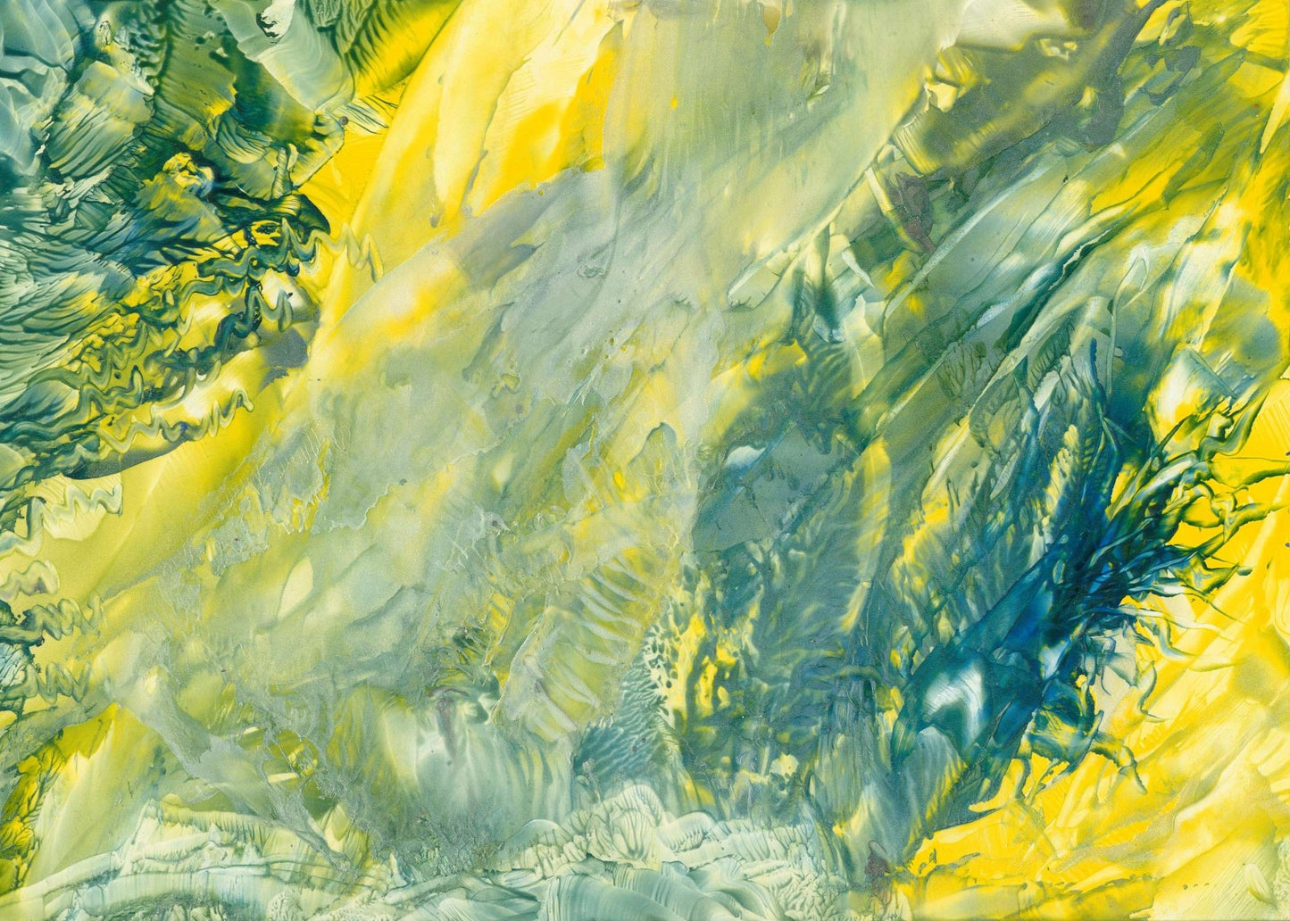 Unmounted Encaustic Wax Spiritual Art Print