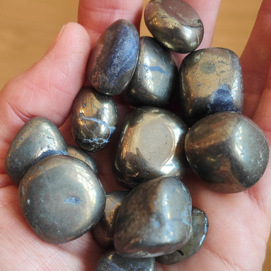 Pyrite Tumblestones (M)