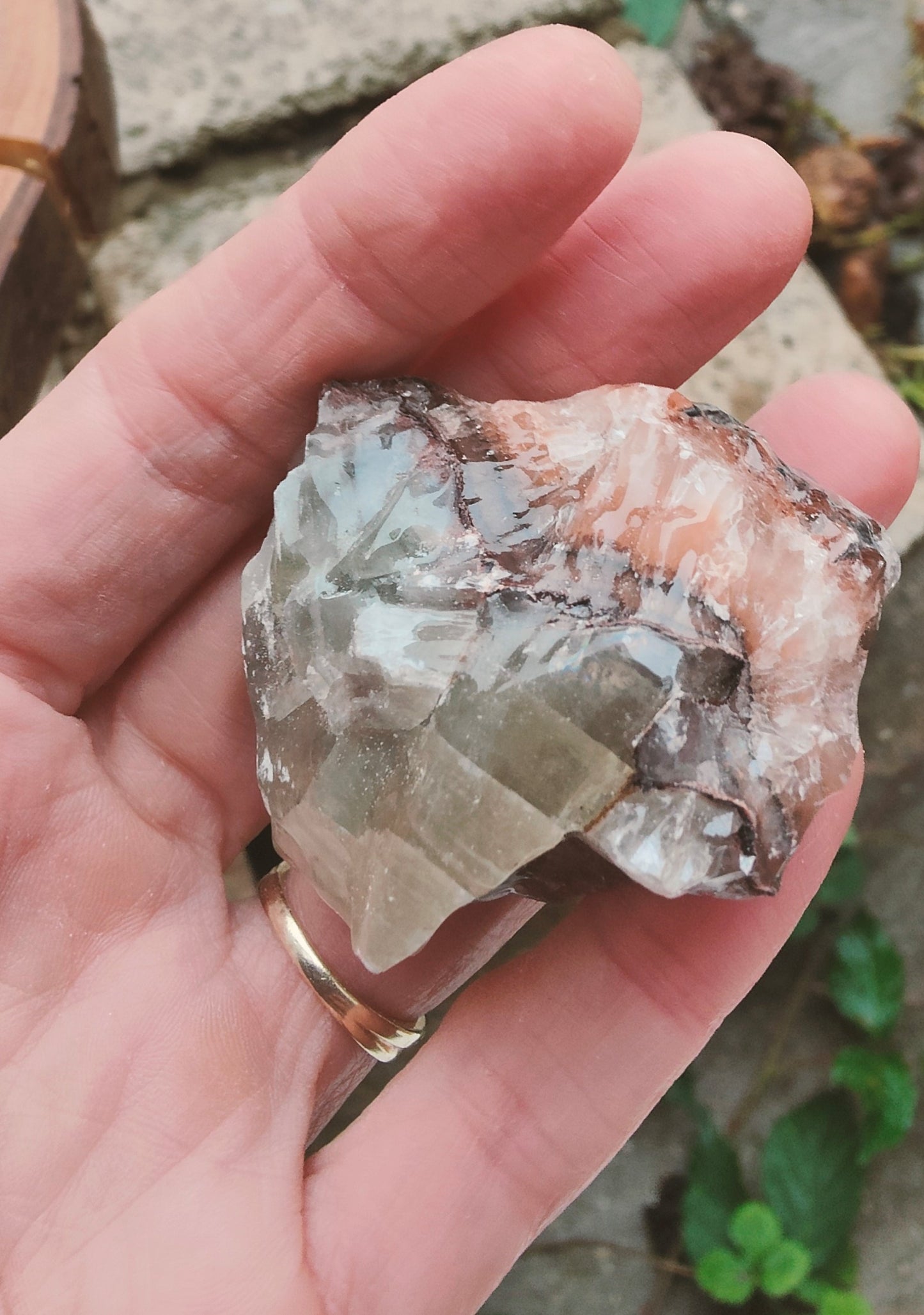 Rainbow Calcite Natural Piece