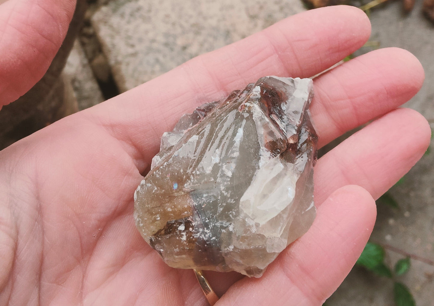 Rainbow Calcite Natural Piece