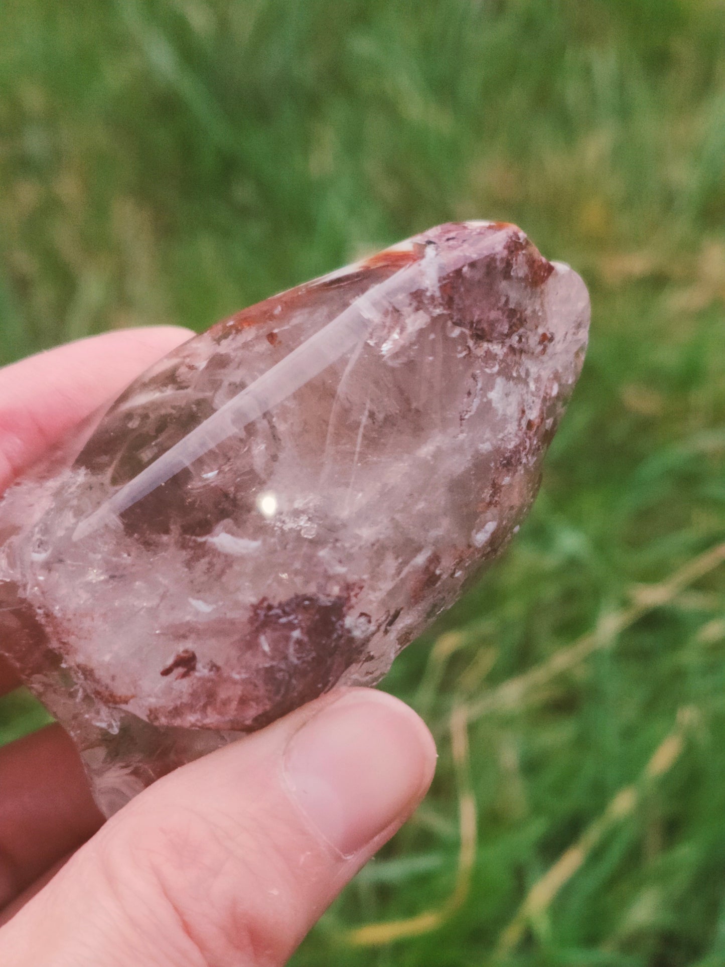 Shamanic Dream/Garden Amphibole Quartz 7.5cm