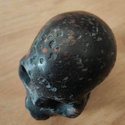 Dragon Stone Jasper Skull - Seconds - Damaged Stock
