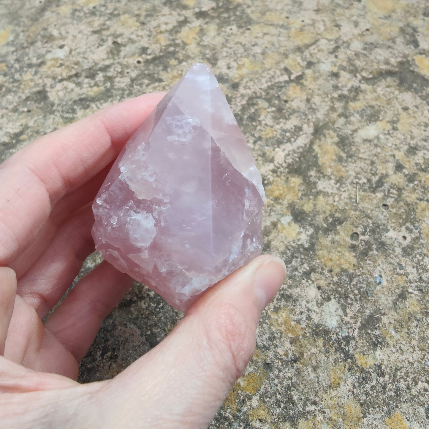 Rose Quartz Point 6cm