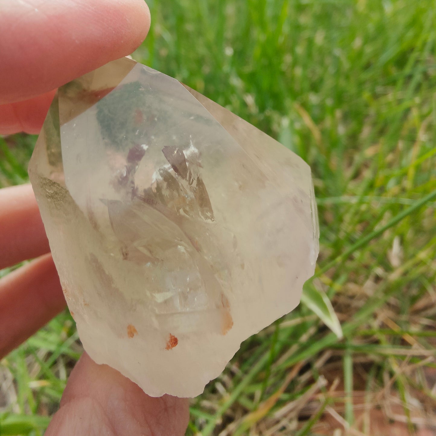Natural Citrine Point 4cm