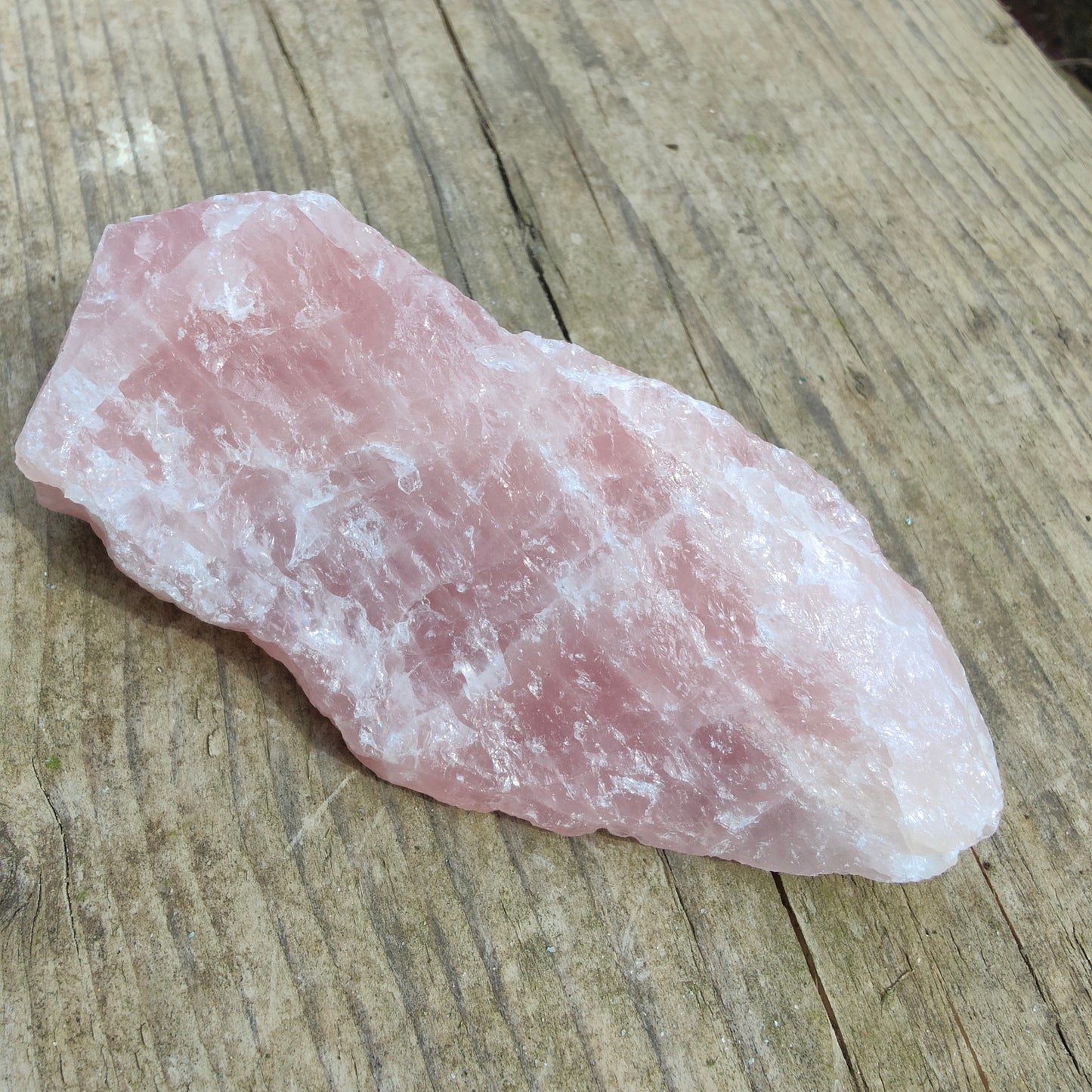 Rose Quartz Natural Piece 11cm