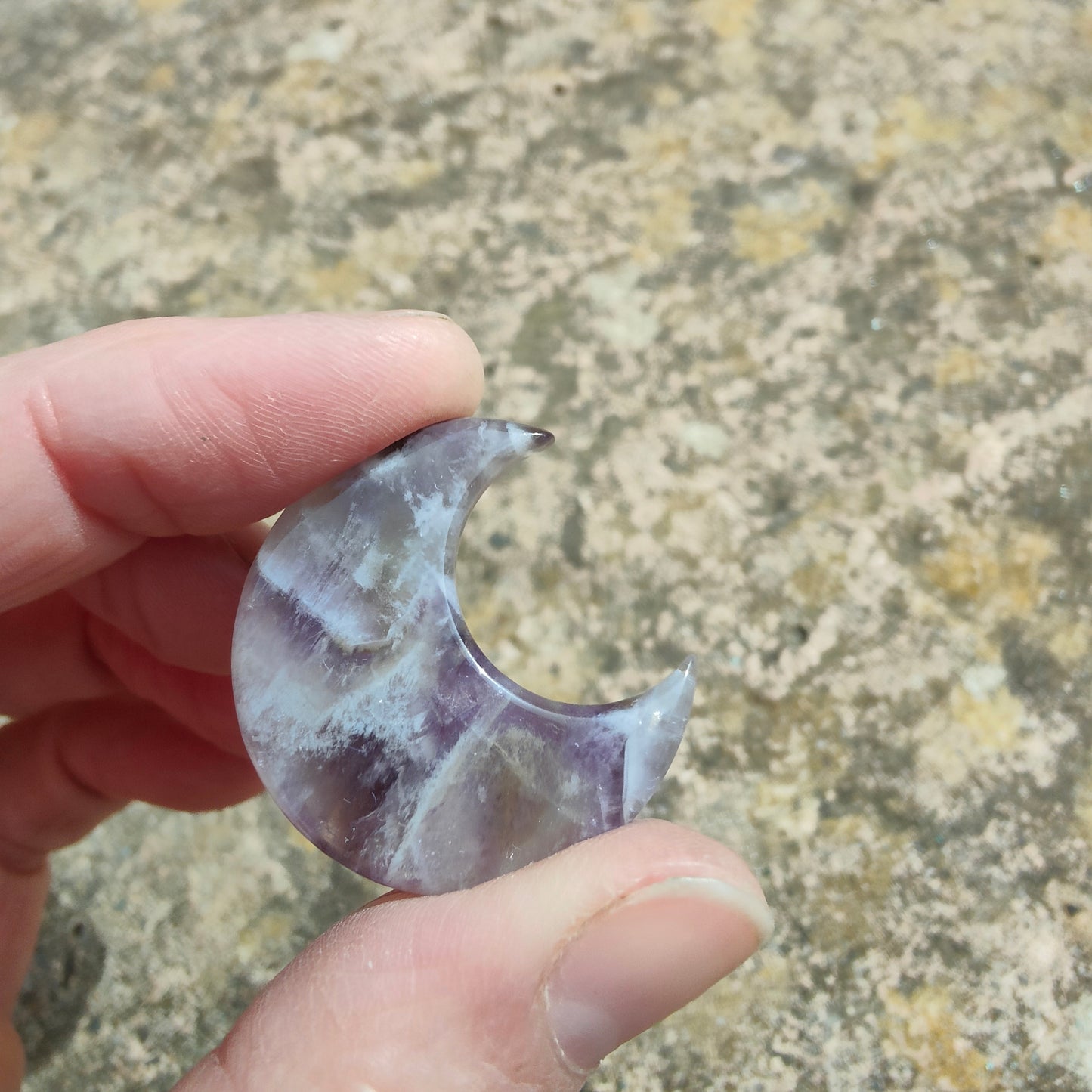 Gemstone Half Moon