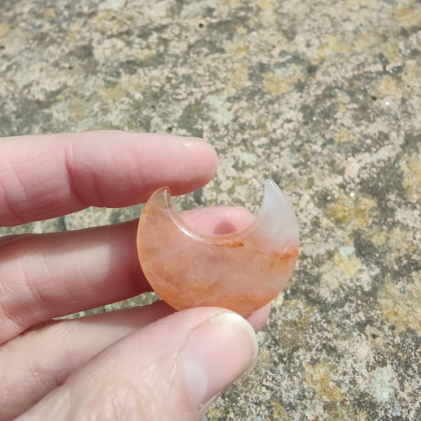 Gemstone Half Moon