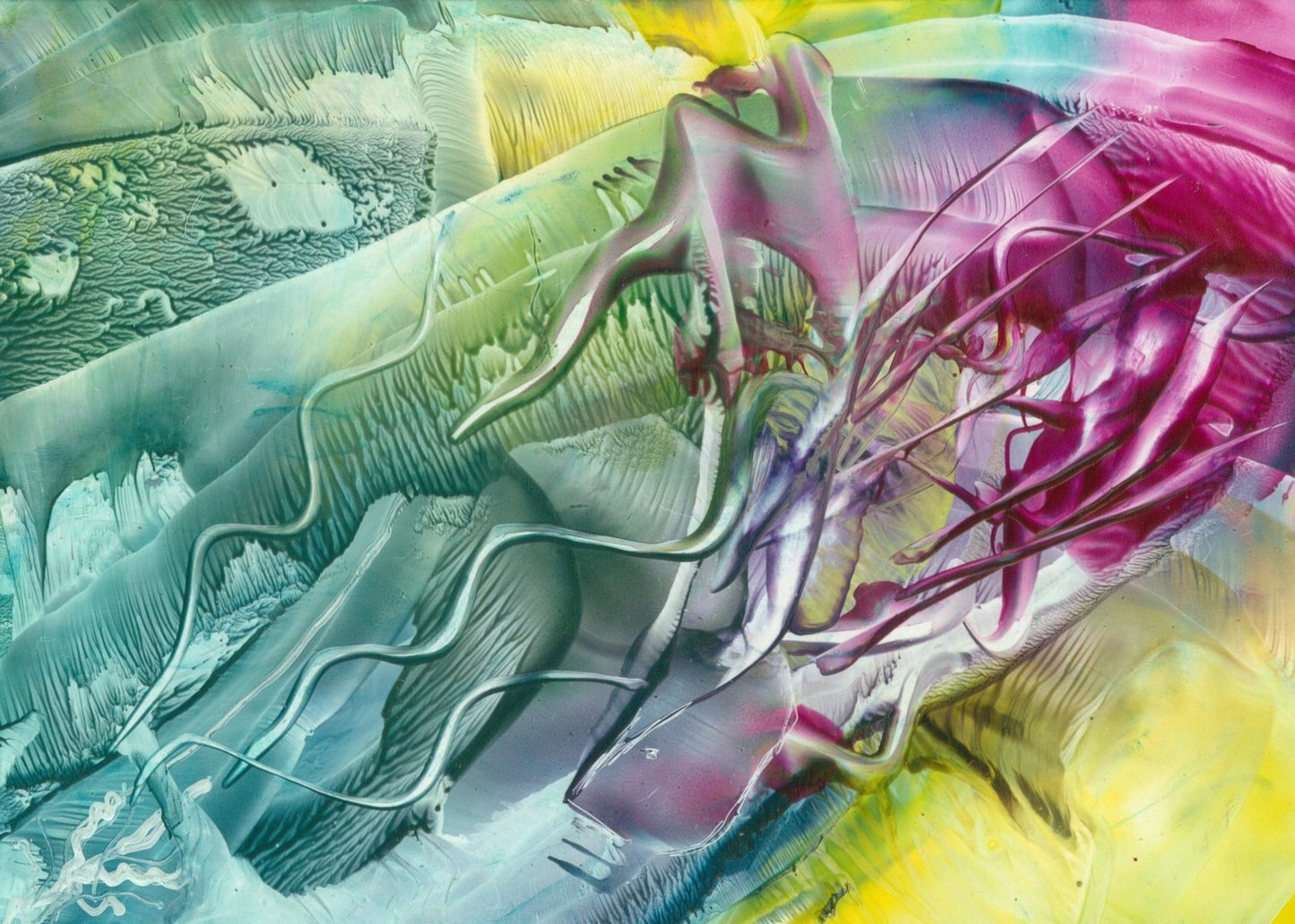 Unmounted Encaustic Wax Spiritual Art Print